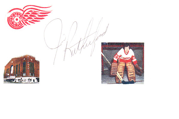 Jimmy Rutherford Card JIM RUTHERFORD – 3X5 INDEX CARD – ForeverLegends